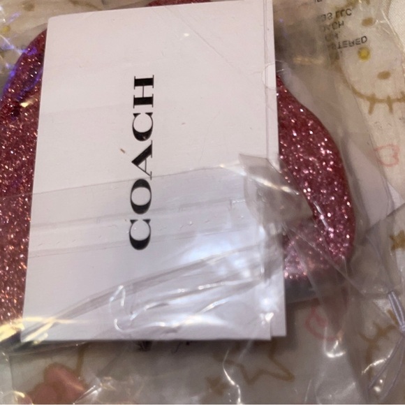 Pink Glitter Butterfly Compact Mirror - Women Accessories - Picture 5 of 5